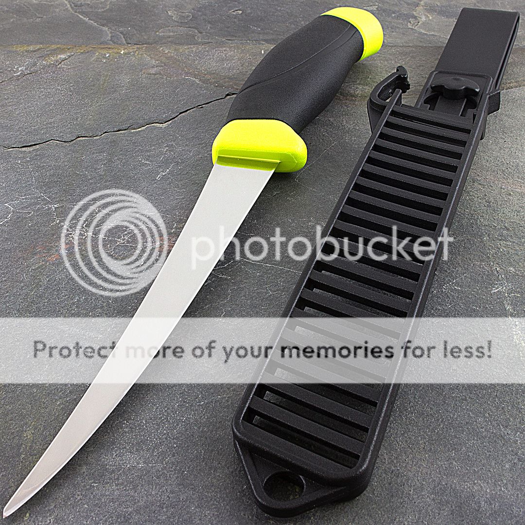 10.6" MORAKNIV FISHING COMFORT STAINLESS FILLET KNIFE Mora Skinning